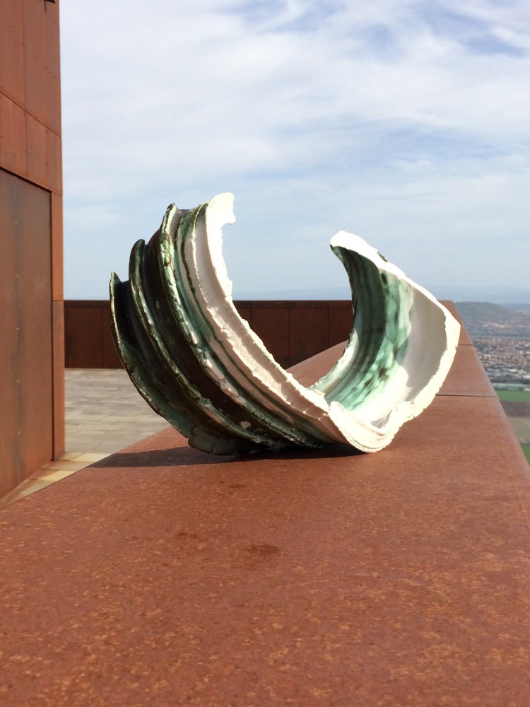 Murielle Devernoix, la grande vague, détail